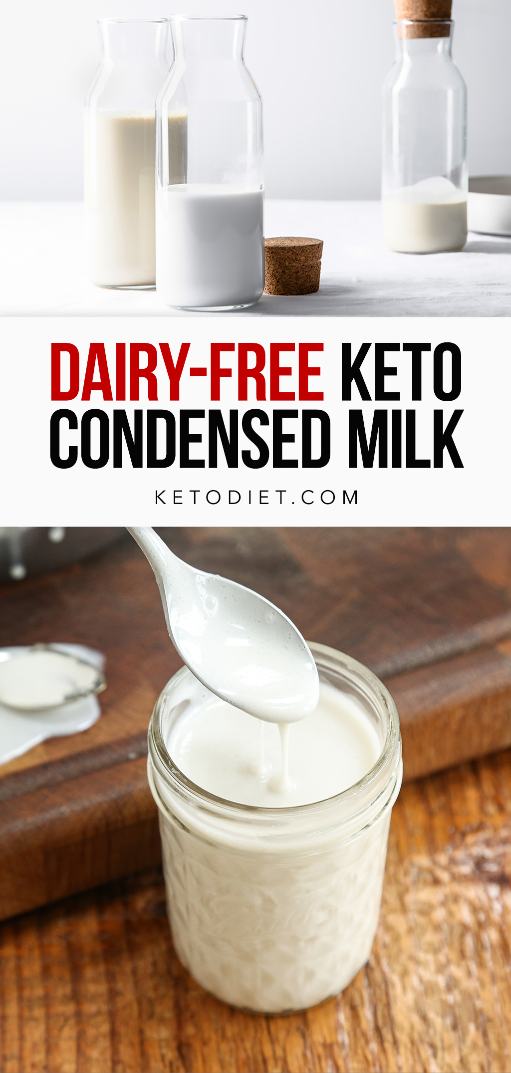 How To Make DairyFree and SugarFree Sweet Condensed Milk KetoDiet Real Food, Real Results