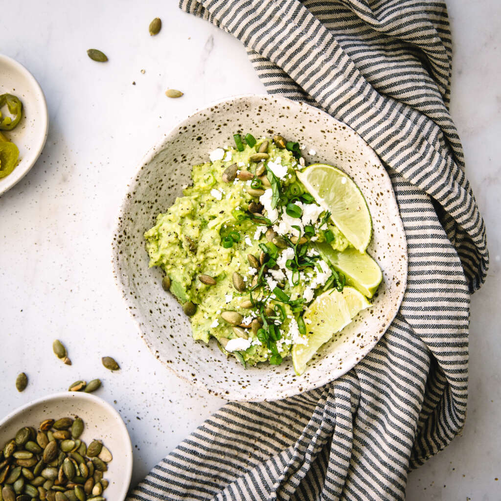 Pepita Guacamole recipe.