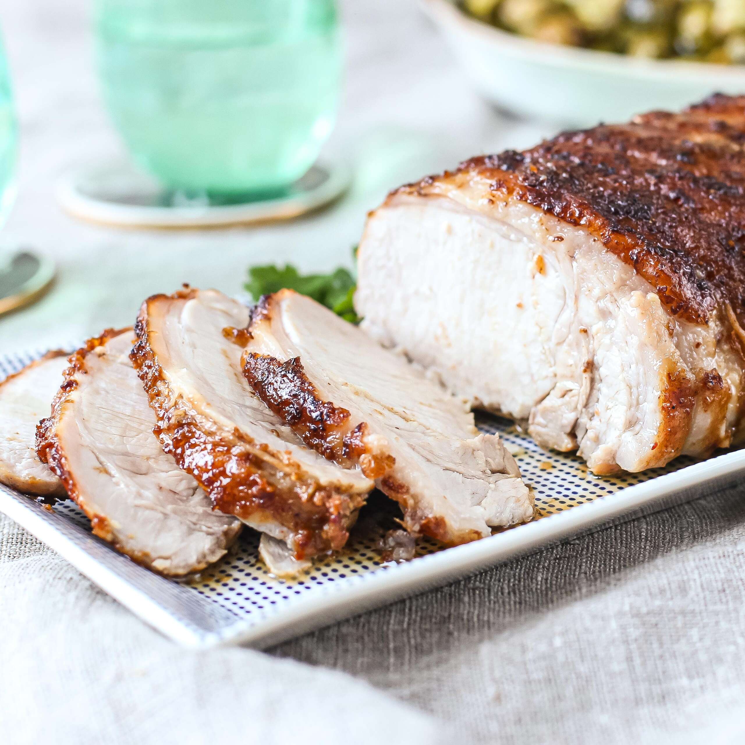 Easy Ginger Spiced Pork Roast Recipe For Holidays.