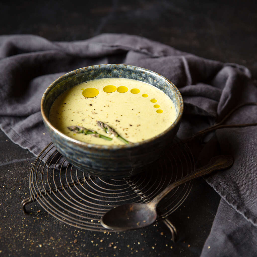 Cream of Asparagus Soup recipe.