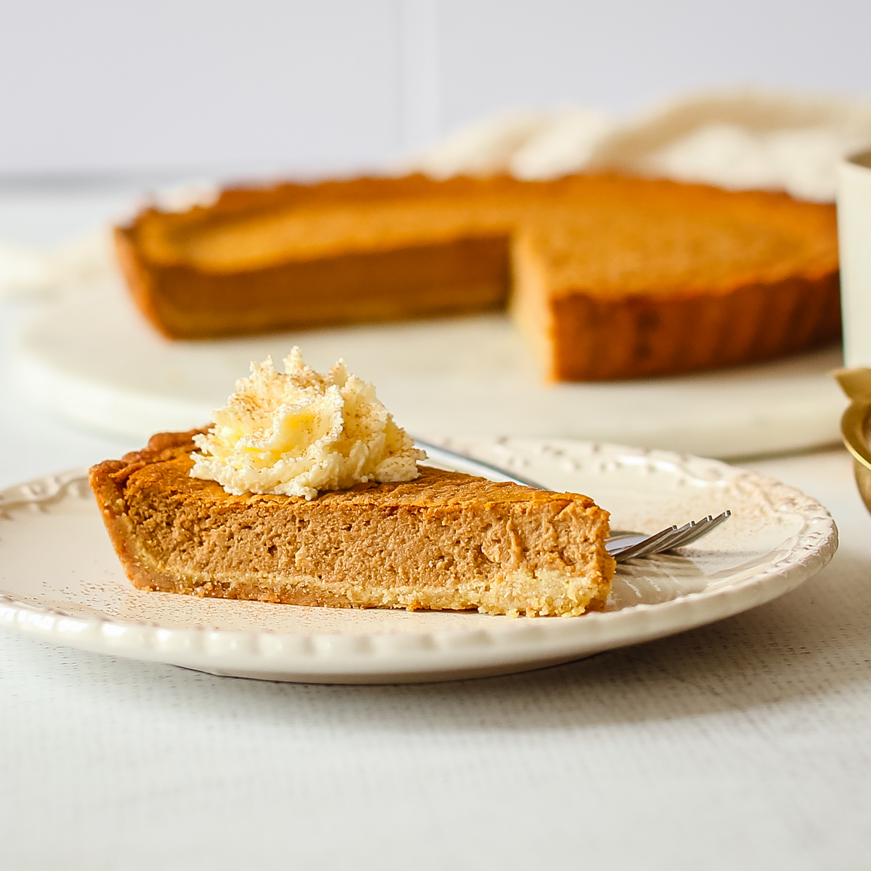 Low-Carb Pumpkin Pie recipe.