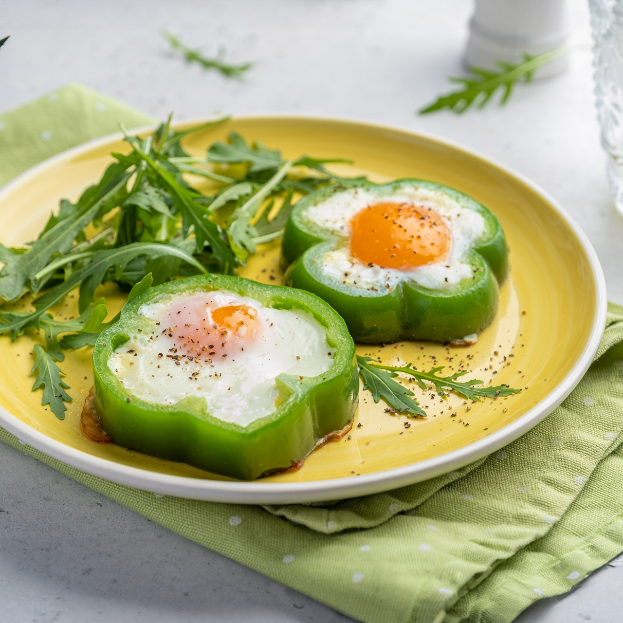 Shamrock Eggs Breakfast Recipe for Easter
